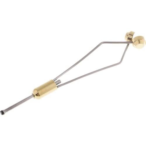 Stainless Steel Fly Tying Bobbins Holder Smooth Spool Fly Fishing Tools 4.1inch Fishing Accessories