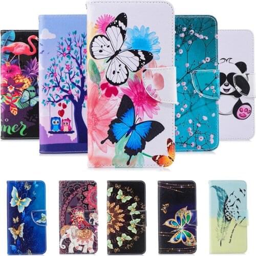 Tab A 8.0 SM-T290 SM-T295 Leather Cover Stand Wallet Printed Case Cover for Samsung Galaxy Tab A 8.0'' 2019 T290 T295 T297 #N