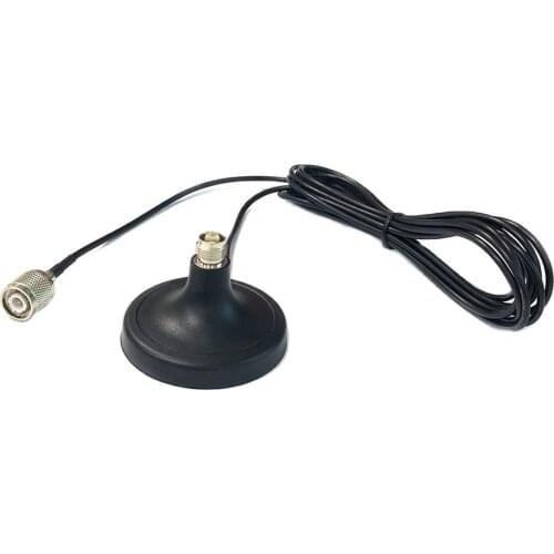 1PC TNC microphone antenna base with magnetic 3m cable for high gain aerial TNC male connector NEW wholesale