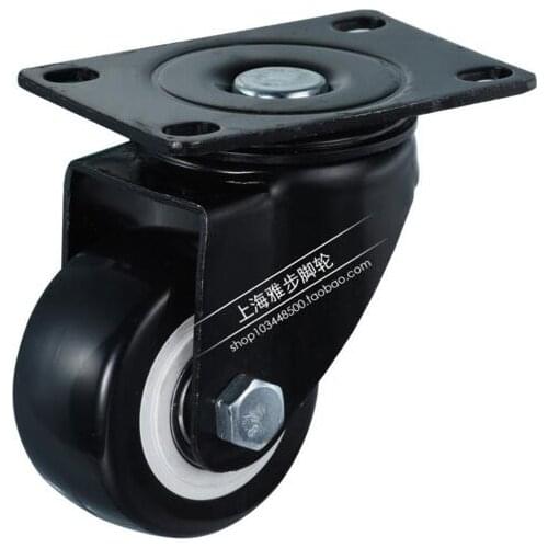 Universal Mute Wheel 1.5" Replacement Office Chair Swivel Caster Rubber Rolling Roller Wheels Furniture Hardware