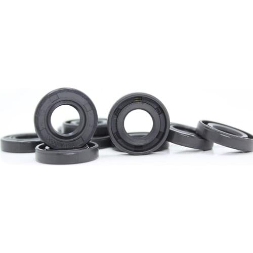 Oil Seal Gasket TC 12*25*26*27*28*30*32*34*35*37*6*7*8*10 mm 10Pcs Bearing Accessories NBR Nitrile Rubber Skeleton Oil Seals