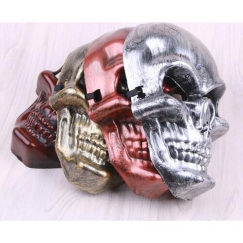 Halloween Cosplay Party Mask Skeleton Warrior Generation Full Face Ghost Horror Mask CS Army Fan Field Mask Christmas Masquerade