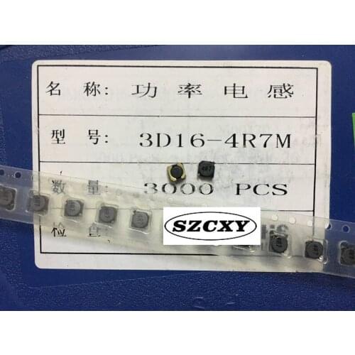 100% New and original CDRH3D16-4R7M 4.7uH 0.9A 3.8*3.8*1.6m Shield power inductance