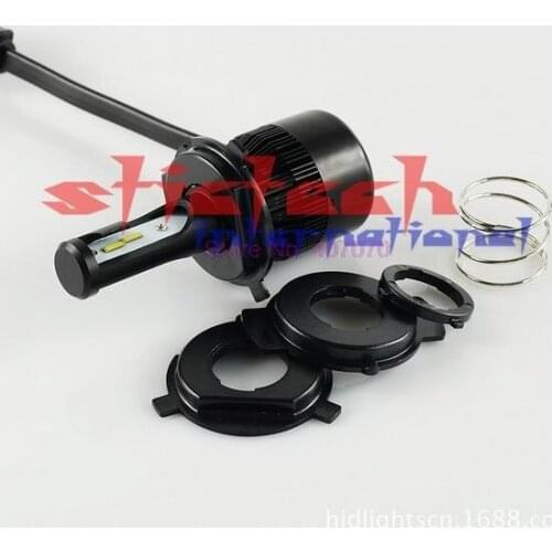 By dhl or ems 100pcs Motorcycle Bike Car H4 Beam LED Headlight Lamp Bulb 40W 4000LM for Harley Honda Yamaha Suzuki Kawasaki