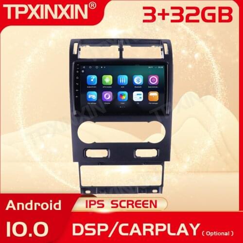 2 Din Carplay Android Radio Receiver Multimedia Stereo For Ford Mondeo 2004 2005 2006 2007 GPS Navigation IPS Recorder Head Unit