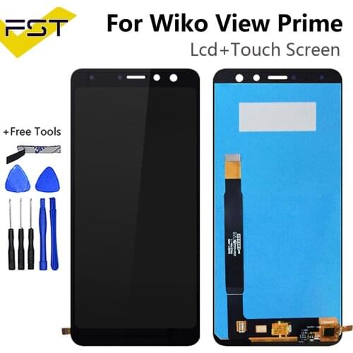 5.7'' For Wiko View Prime LCD Display with Touch Screen Digitizer Mobile Phone Accessories For Wiko View Prime Lcd Screen Sensor