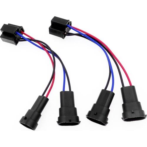 1 Pair for H4 To H11 Wire Harness Adapter Car Headlight Bulb Conversion Cable Connector Dual Beam Plug Adapter Car Accessories
