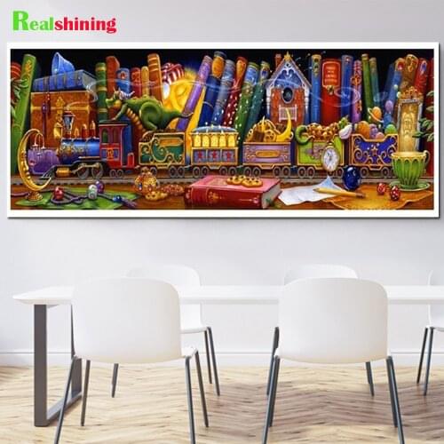 Large 5 d Diamond Painting book and cartoon Dragon Diamond Embroidery Full Square Round drill home Decoration N1866