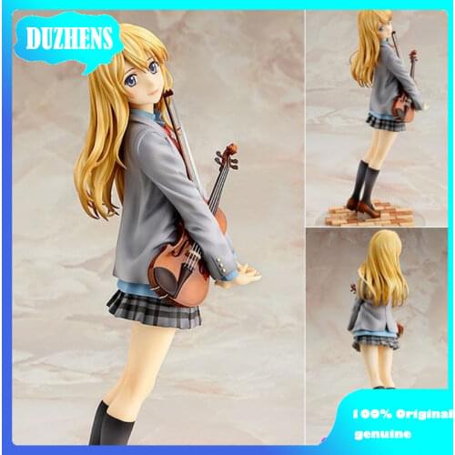 Anime Your Lie in April Quality Edition Miyazono Kaori violin PVC Action Figure Anime Figure Model Toys Figure Doll Gift