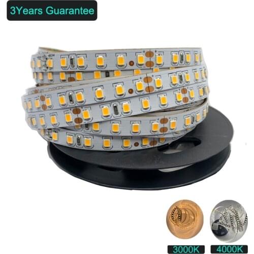 3Year Guarranty 24V White LED Strip Lights 2835 SMD LED 5m Per Lot CRI 80
