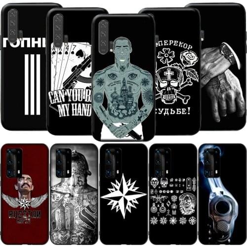 GX203 Russian Mafia for Huawei Y5P Y6P Y7A Y8P Y9A Mate 10 20 30 Pro Lite Nova 2i 3 3i 4 5 5T 7 SE P Smart Z