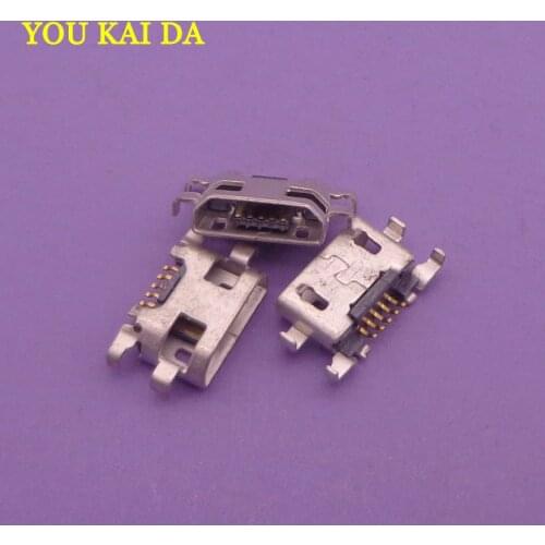 Micro mini USB jack Socket Connector charging port dock plug replacement repair parts for Lenovo K5 note K32 c36U