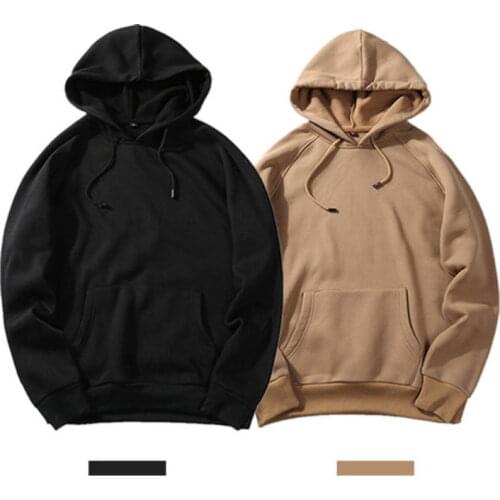 Fashion Brand Mens Hoodies 2019 Spring Autumn Male Casual Hoodies Sweatshirts Mens Solid Color Hoodies Sweatshirt Tops 4.7