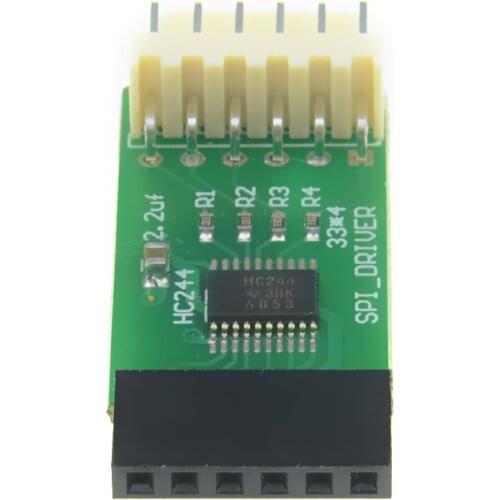New ICSP enhancement module SPI DRIVER, SPI flash in Circuit Programming adapter for Minipro TL866II PLUS TL866A USB programmer