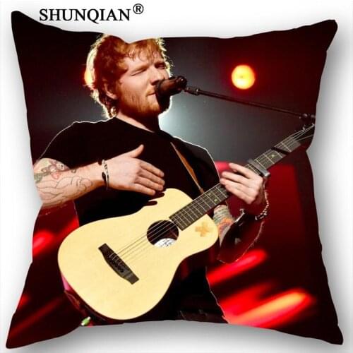 New Nice Ed Sheeran Pillowcase Wedding Decorative Pillow Case Customize Gift For Pillow Cover 18-3-15