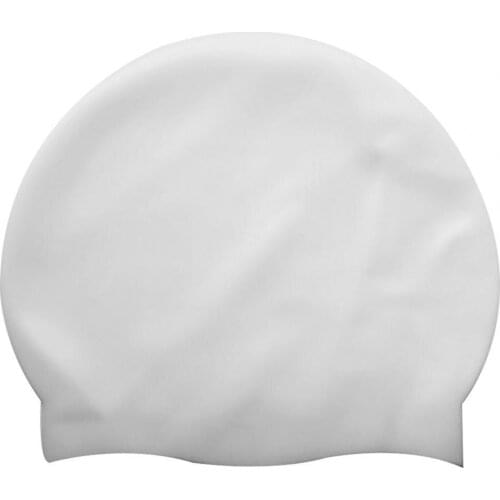 Swimming Caps Elastic Silicone Waterproof Swim Cap Elastic Put on Easily Silicone Silicone Swimcap Long Hair for Training
