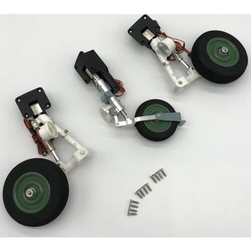 Metal Landing Gear Full Set For Yak130 Yak-130 90mm RC Jet Plane Ready2fly Freewing