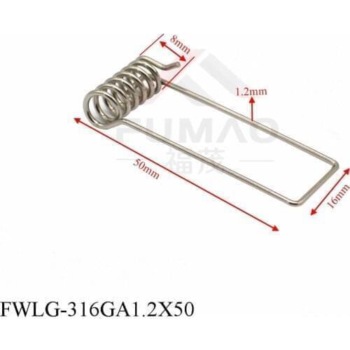 2pcs/lot marine grade 316 stainless steel ceiling lights torsion springs clips for lighting