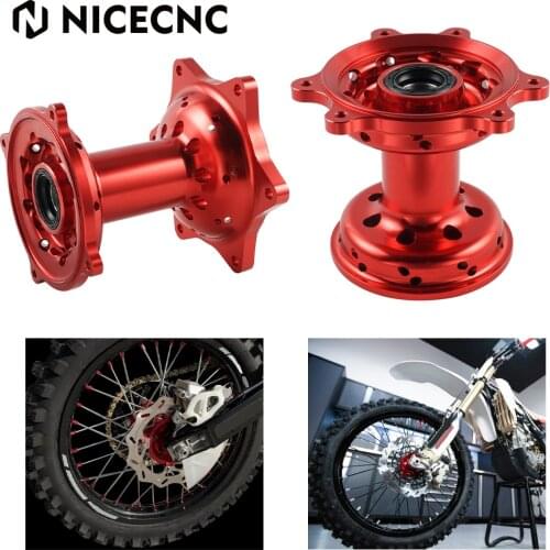 NICECNC Front Rear Wheel Hub For Honda CR 125R 250R 95-07 CRF 250R 04-13 450R 03-12 250X 04-17 450X 05-17 CRF250R CRF450R CR250R