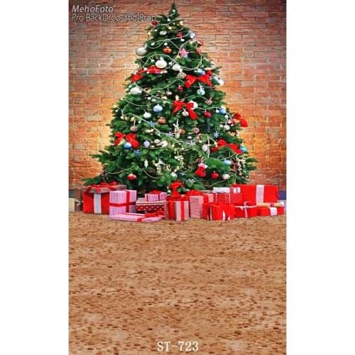 Thin vinyl photography Computer Printed Children Photography Backdrops Christmas theme background for photo studio ST-723