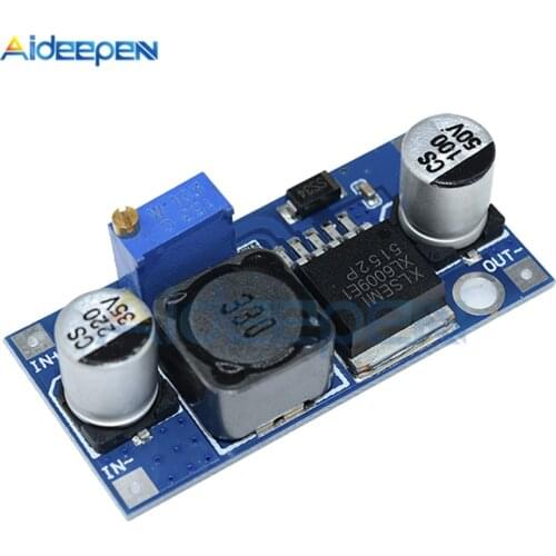 XL6009 DC-DC Adjustable Step up Boost Module Power Supply Converter Module Replace LM2577