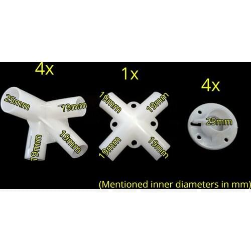 Spare Parts For 3x3m Gazebo Awning Tent Feet Corner Center Connector 25/19mm SUB Sale