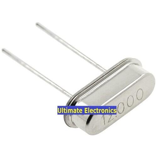 40pcs Passive crystal HC-49S 12MHZ 12M Crystalline DIP 2feet