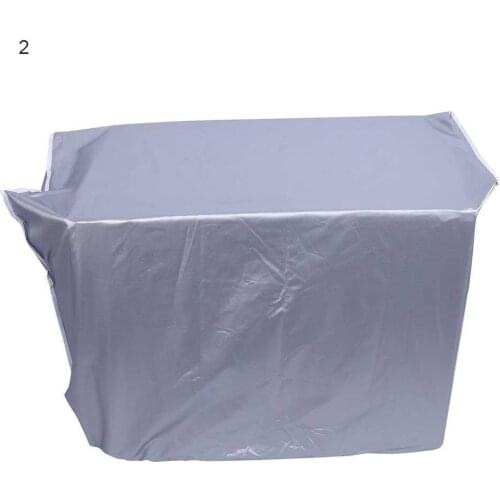 Outdoor Air Conditioner Cleaning Silver Cover Indoor Tools Conditioner Waterproof Dust Sunscreen Air Covers Unit PEVA Antis S4U3