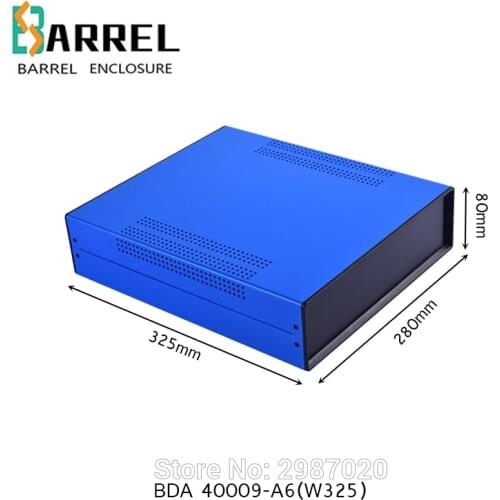 325*280*80mm iron electrical connector enclosure housing diy wire connection case Power supply project instrument junction box