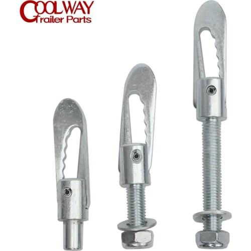 Anti Luce Drop Catch Tail Gate Fastener Bolt On Type Trailer Horsebox Truck RV Parts Camper Accessories Caravan Components