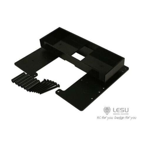 LESU CNC Metal Battery Compartment for 1/14 DIY Hn700 RC Tractor Truck Model Car TH02098-SMT5