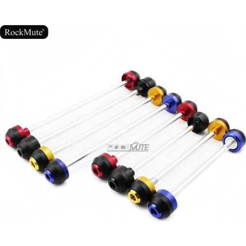 Motorcycle Front Rear Axle Fork Wheel Protector Sliders Falling Protector For SUZUKI GSX-R GSXR 600 2011 2012 2013 2014 2015