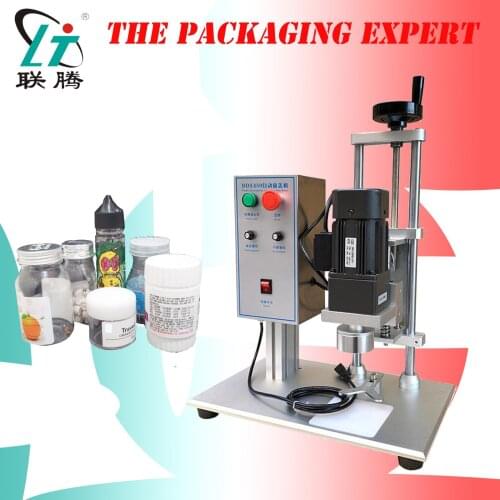 Desk Automatic Cap Capping Machine Round Caps Auto Screw Capper Device Bottle Cap Lid Sealing Locking Rotating Free Shipping