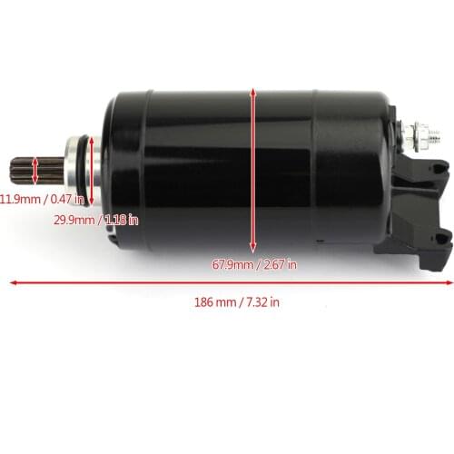 Artudatech NEW Starter for Kawasaki VN1700 Vulcan 1700 1700cc 2009-2019 410-54264 21163-0055 Motor Acessories Parts