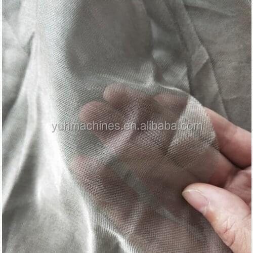 5G WiFi EMF Blocking Fabric, 100% Silver Fiber Mesh Transparency Fabric, Faraday Fabric, for Radiation Protection