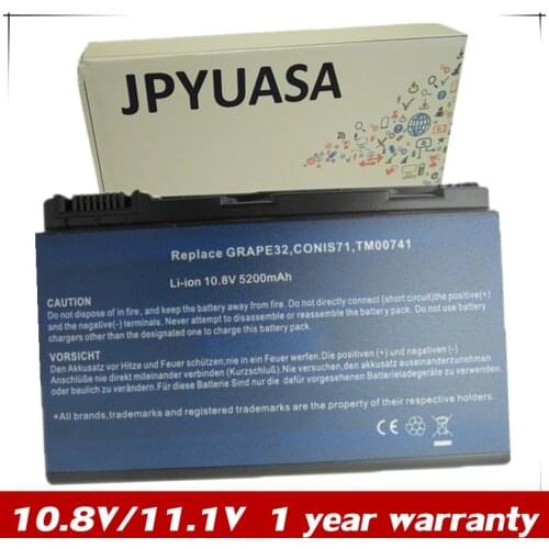 7XINbox 11.1V Laptop Battery For ACER TravelMate 5330 5520 5730 6410 6413 6414 6460 6463 6464 6465 6552 7520-502G25Mn