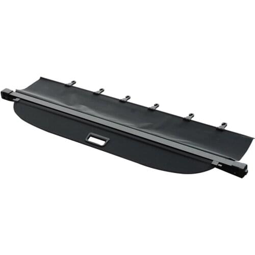 Car Rear Trunk Cargo Cover For Ford Edge 2015-2018 Interior Luggage Carrier Curtain with Pull Buckle