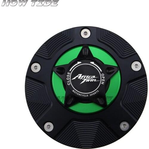 CRF1000L Gas Fuel Tank Cap for Honda CRF1000L CRF1100L CRF250L Africa Twin 2016-2020 Motorcycle CNC Quick Release Cover