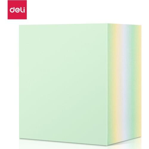 Deli 21719 Notepad Transparent Sticky Note Pads Waterproof Self-Adhesive Memo Notepad School Office Supplies Stationery