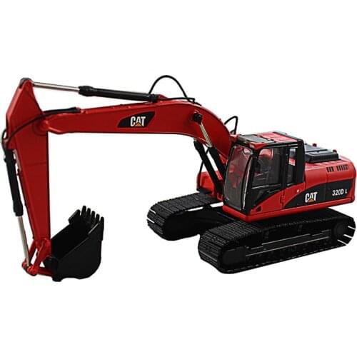 1:50 CAT320D Hydraulic Excavator with Red toys