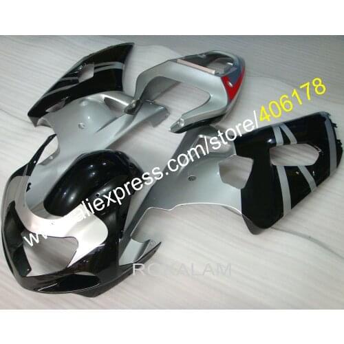 GSXR600 GSXR750 01-03 Fairing For Suzuki GSXR600/750 2001-2003 Silver Black Race Body Kits (Injection Molding)