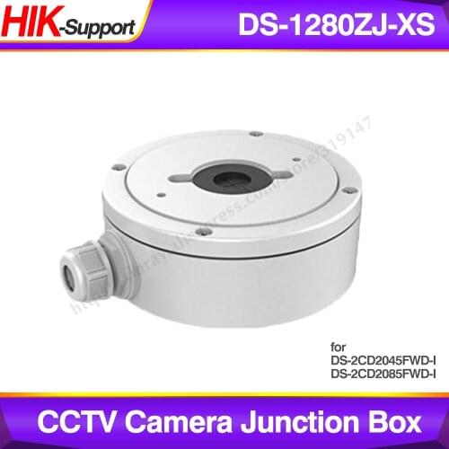 Hikvision Original CCTV Bracket DS-1280ZJ-XS for DS-2CD2045FWD-I DS-2CD2085FWD-I IP Camera for Security Cameras Junction Box