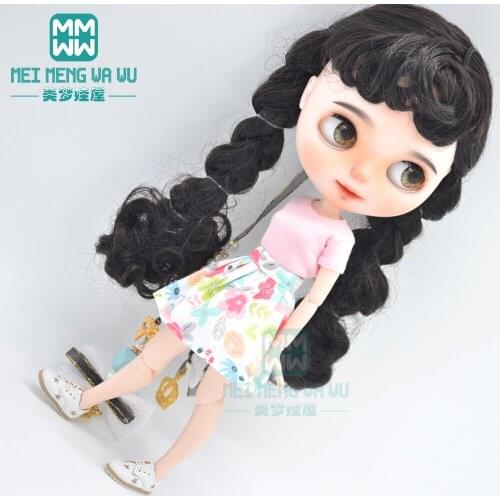 Doll clothes accessories for blyth ob24 ob27 azone fashion three-piece suit
