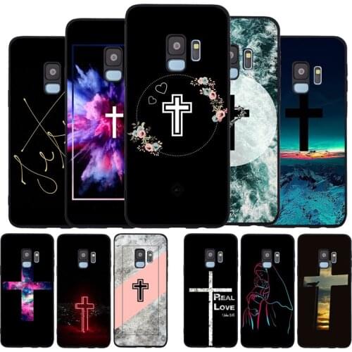 Bible Jesus Christ Christian Black TPU Silicone Soft Phone Case For Samsung Galaxy S20 S10 S9 S8 Plus Lite NOTE 10 9 8 S7 EDGE