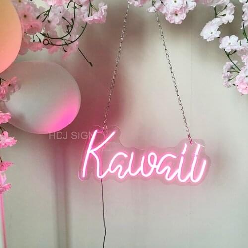 Led neon sign Transparen cool light neones Custom bar decoracion in home dorm Wedding wall decor