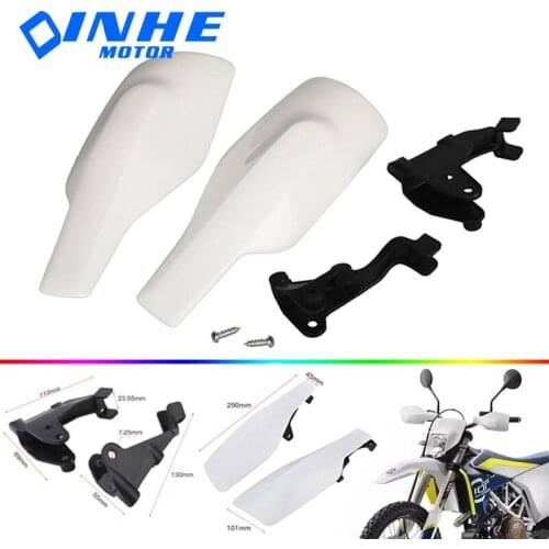 Brand New White Handguards For Husqvarna FC250/350/450 TC125/250 TX300 FX350/450 2017 TE125/250/300 2016/17 DirtBike Accessories