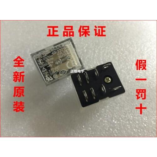 New and original Relays SCL-DPDT 12VDC 220VAC 8PIN 10A JQX-13F