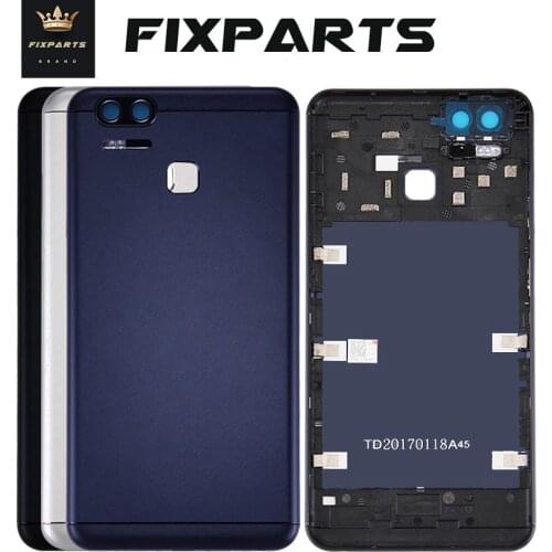 Original Rear Back Housing for ASUS ZenFone 3 Zoom ZE553KL Back Cover Battery Door with Volume Power Button Camera Lens ZE553KL
