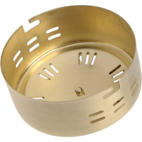 Y1UF Portable Copper Acupuncture Moxa Box Moxibustion Therapy Moxa Stick Burner Box