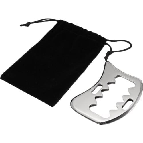 Stainless Steel Scraping Board Body Massage Guasha Myofascial Knife Physiotherapy Relieves Muscle Relaxation Health Care Tool